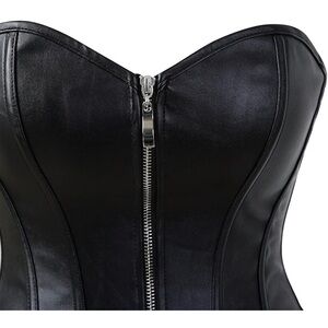 Elegant Black Shapewear Corset with thong